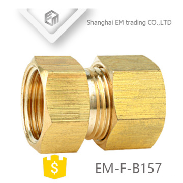 EM-F-B157 Brass pipe fitting thread nipple